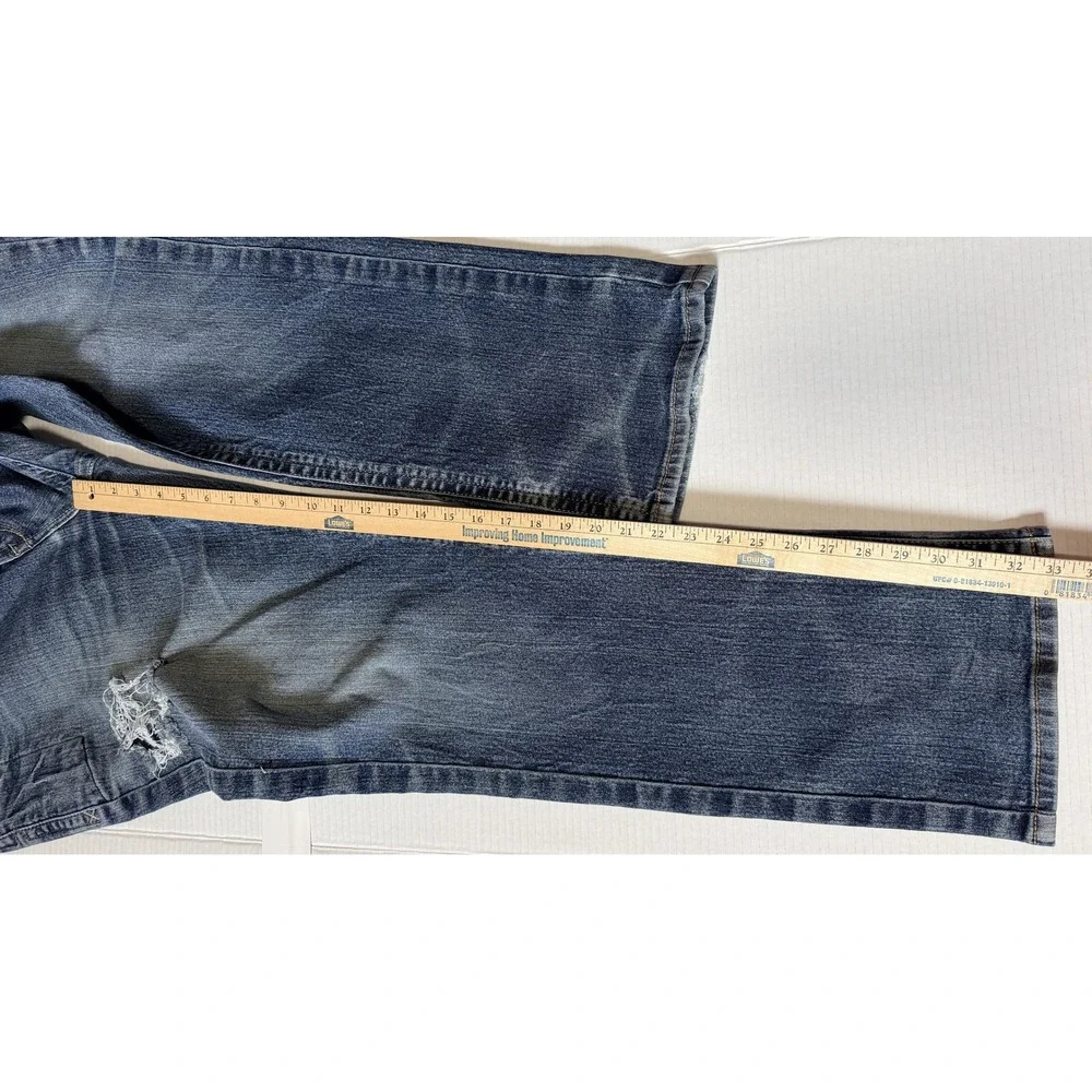ARIAT M4 Rebar - Men's Jeans - Relaxed Bootcut Denim Distressed Workwear - 38x34